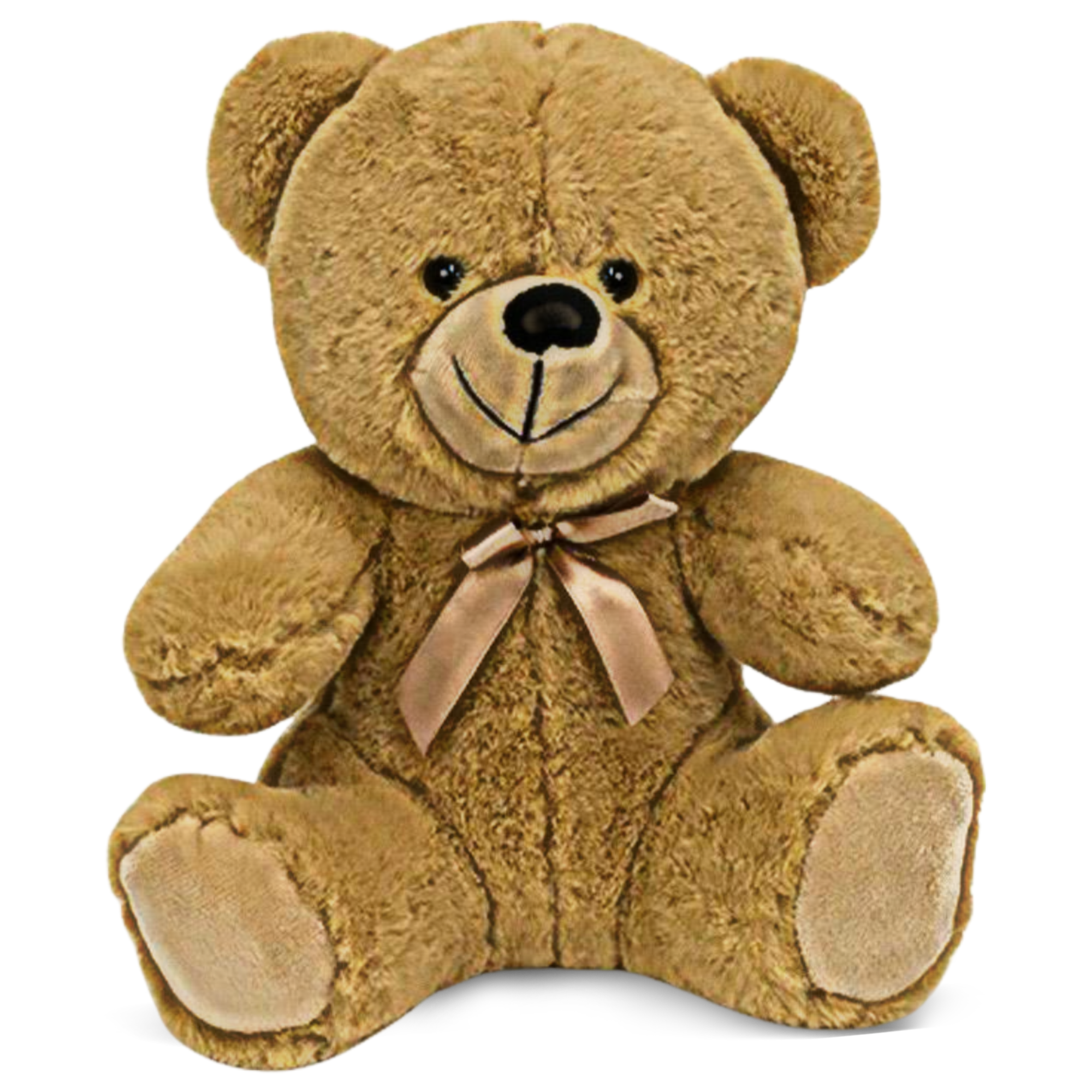 Grandma Smiley's Plush Best Friends Super Color Black Teddy Bear Stuffed Animal