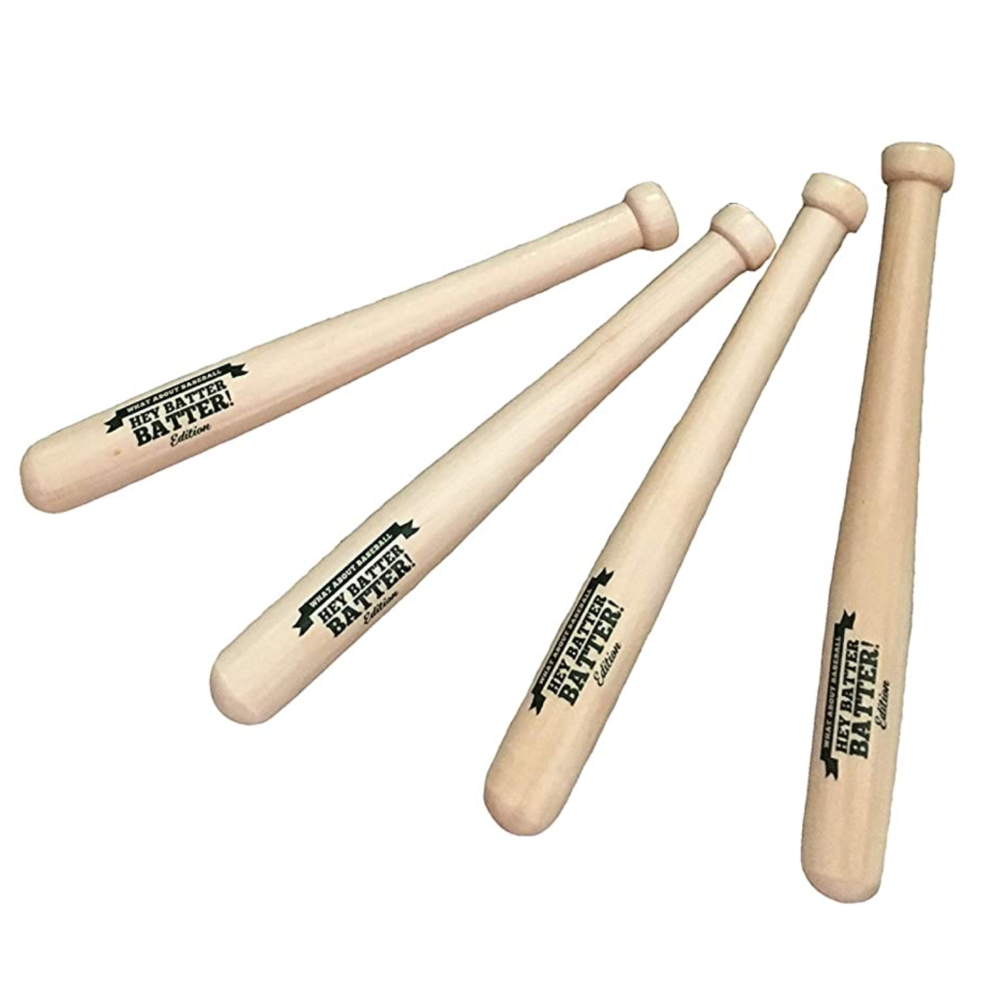 Extra Bat Set (4) What About Baseball Hey Batter Batter Edition