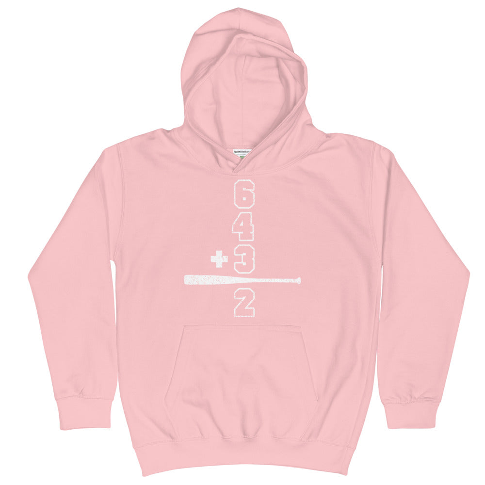 Double Play Math Kids Hoodie