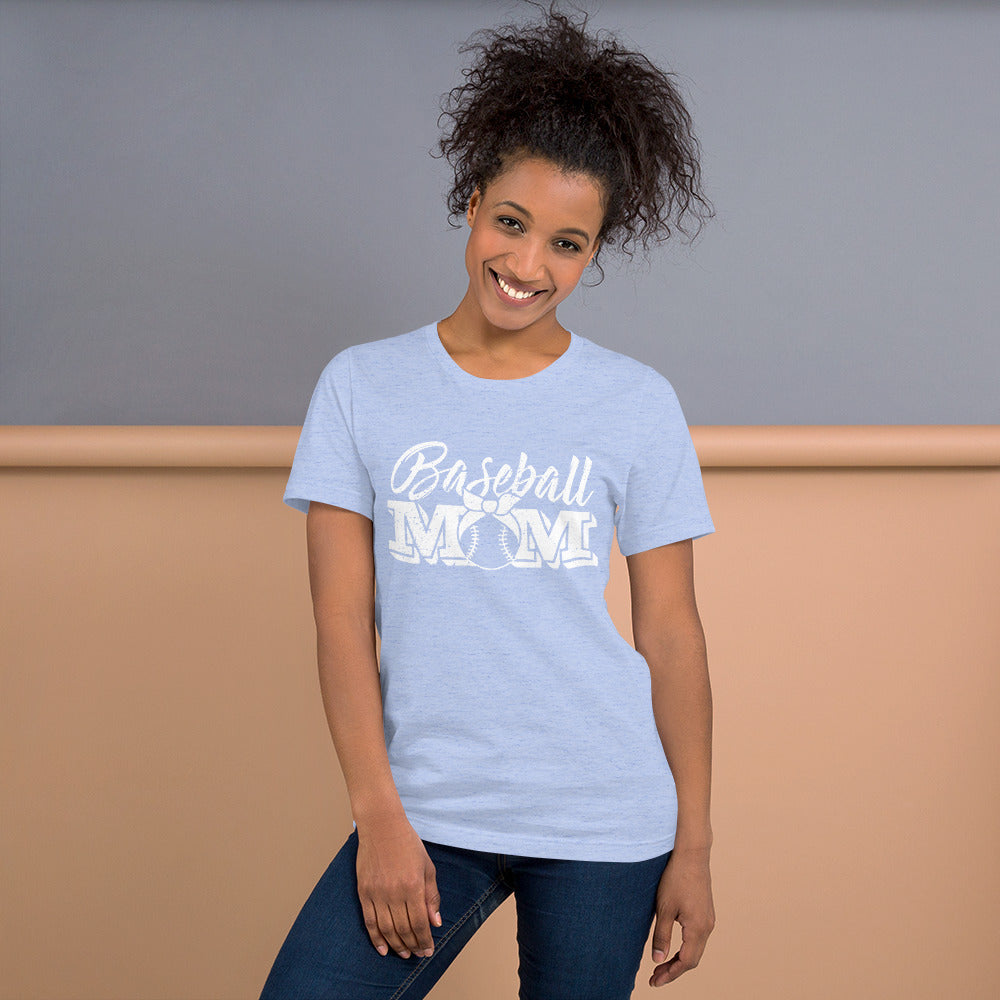 Baseball Mom Womens Short Sleeve Tee