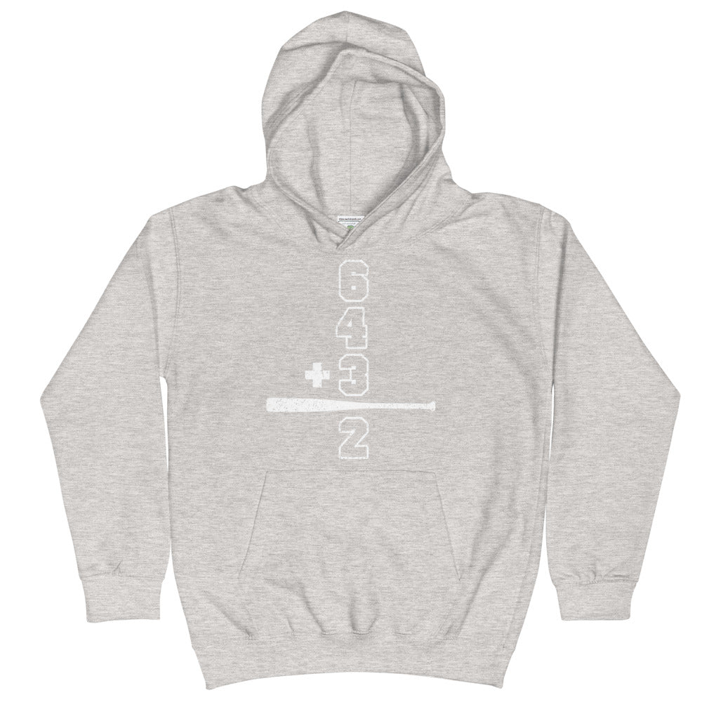 Double Play Math Kids Hoodie