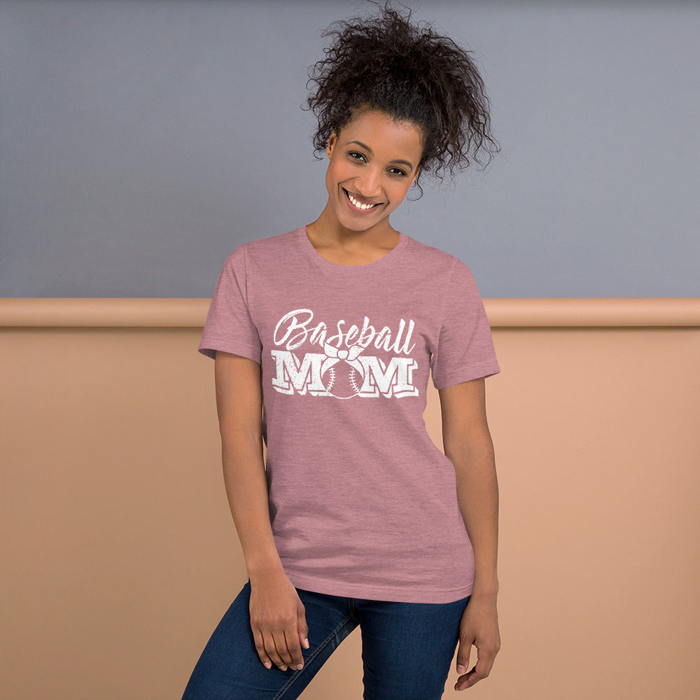 Baseball Mom Womens Short Sleeve Tee