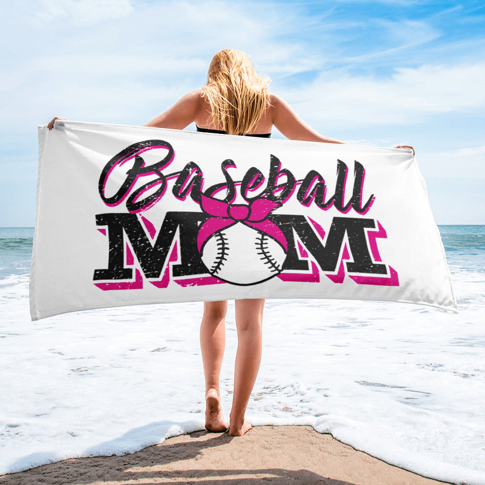 Baseball Mom Towel