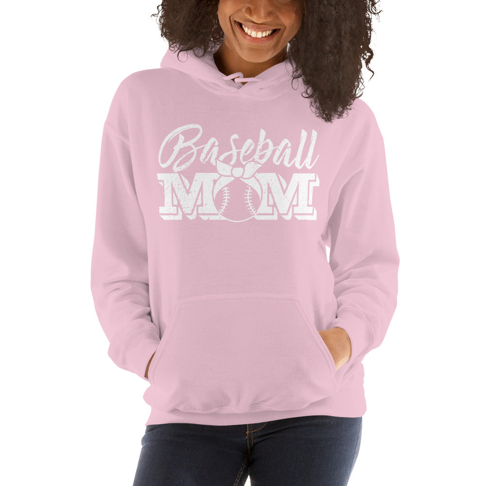 Baseball Mom Womens Hoodie