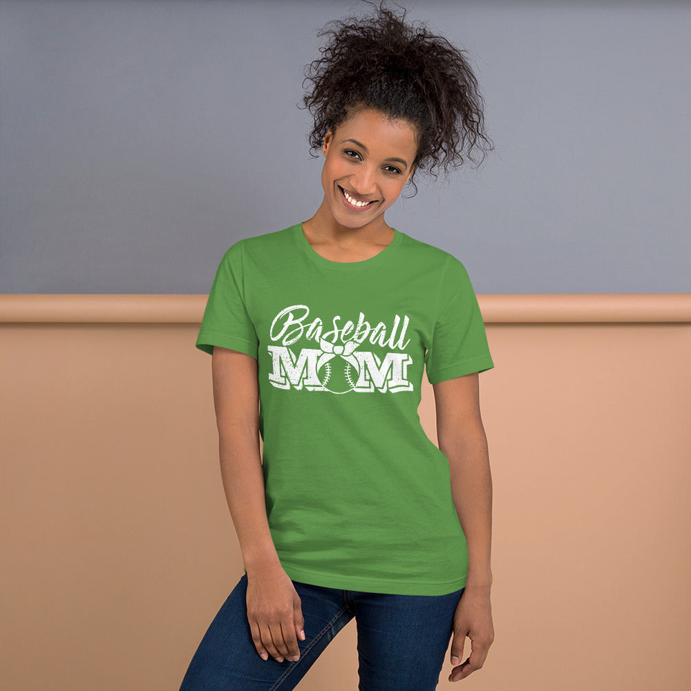 Baseball Mom Womens Short Sleeve Tee